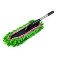 microfiber stainless steel handle car wash cleaning brush