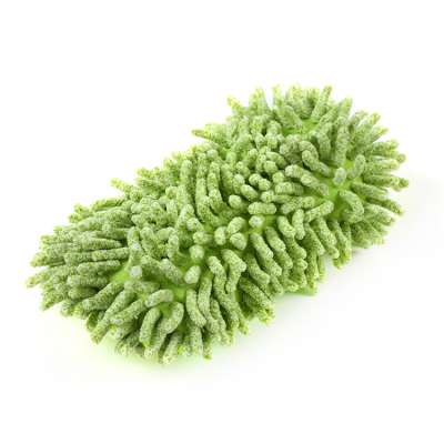 chenille cleaning mitt sponge